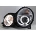 Mercedes E Class W210 Chrome Projector Headlamp with Ring Mercedes E Class W210 Chrome Projector Headlamp with Ring